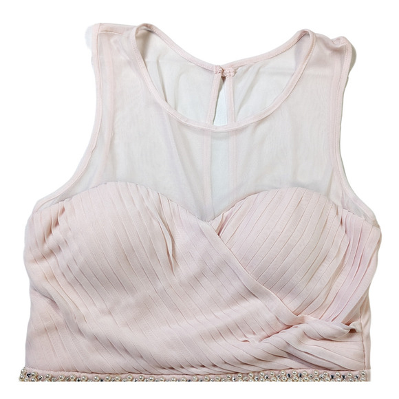 David's Bridal Pale Pink Dress - NWT Size 10 - Picture 2 of 7